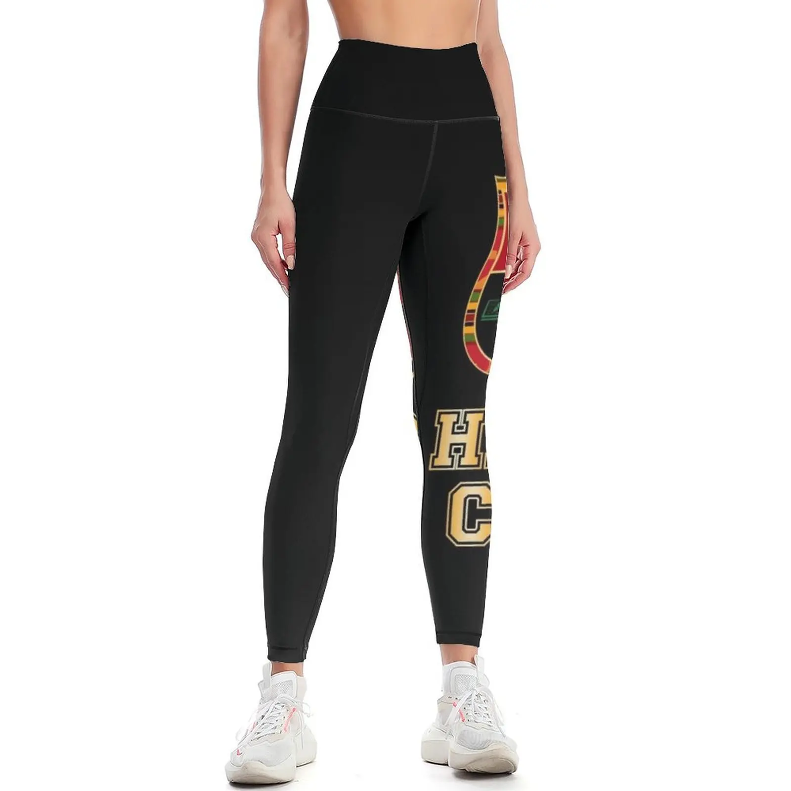 

HBCU Con Shield Leggings workout shorts jogging pants Womens Leggings