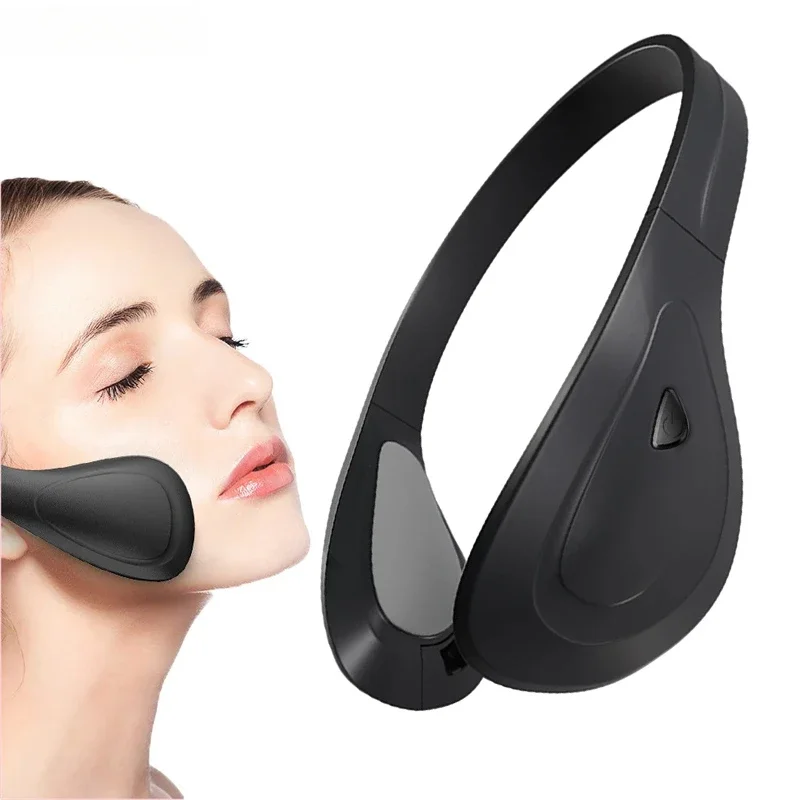 Facial massager, face mask lifting, micro current electric V-face device, home beauty device, EMS facial slimming device