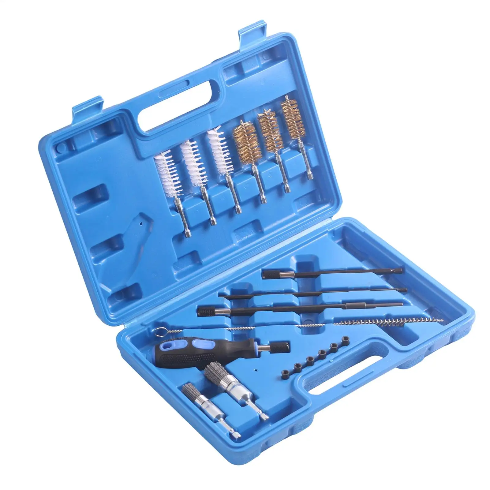 

Injector Cleaning Kit Maintenance Brush Set For Engine Injector Carbon Remover Tool For Automotive Technicians Sedan Truck Home