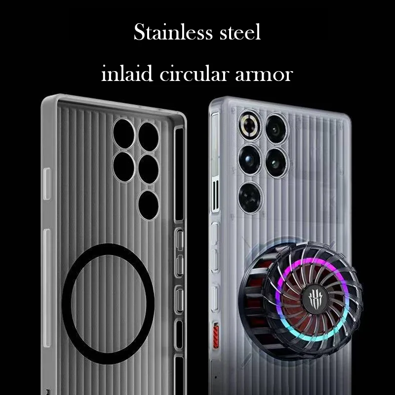 حافظة أصلية لهاتف Redmagic 11 Pro Plus حافظة خلفية لتبديد الحرارة لهاتف Redmagic 11 Pro +