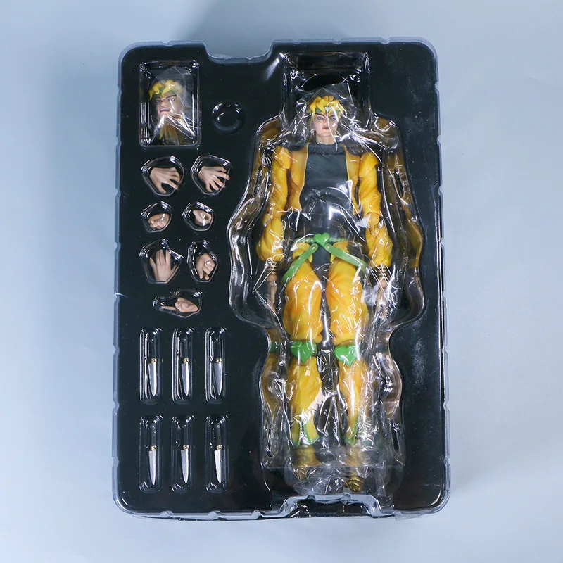 Figura de Jojo The World, figura de Jojo'S Bizarre Adventure Stardust Crusaders, figura de acción de Pvc, modelo móvil, muñeca de juguete