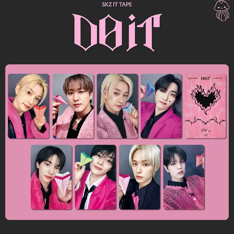 

SKZOO KPOP STRAYKIDS DO IT Flash Специальная маленькая карточка BANG CHAN HYUNJIN FELIX Коллекция маленьких карточек в подарок