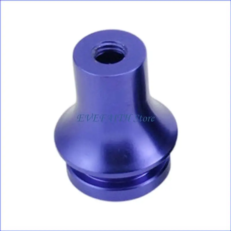 124B Universal Shifter Knob Adapter Connector Shifter Knob Boot Retainer Aluminum