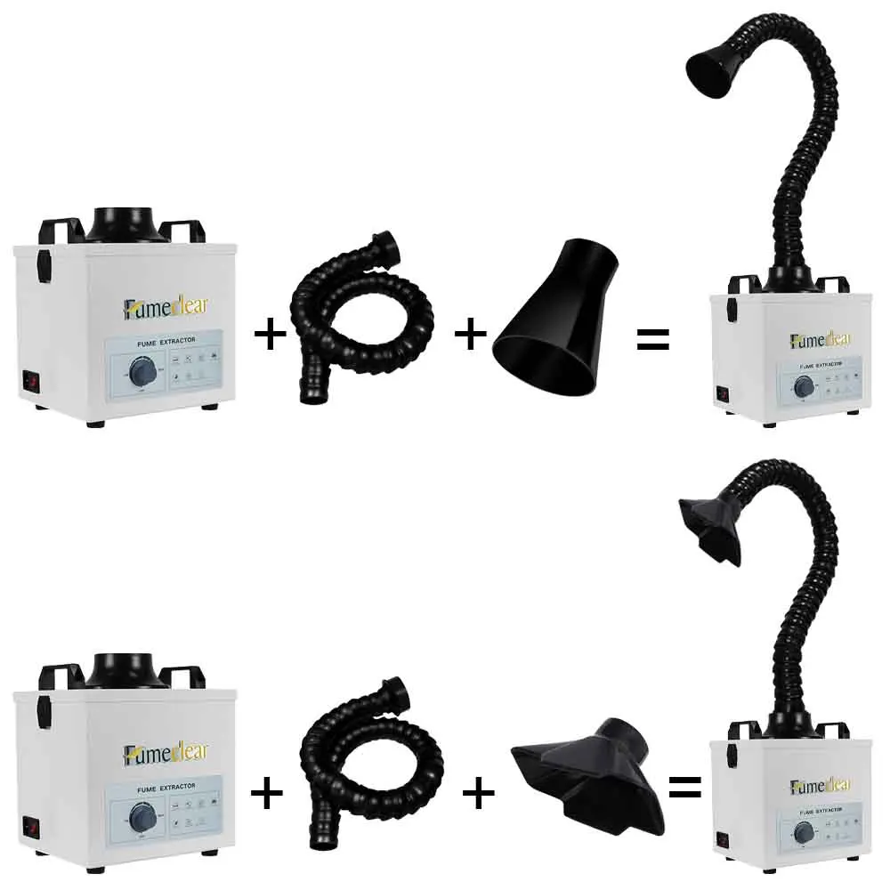 Nail Dust Collector Beauty Salon Vacuum Cleaner  Extractor Machine Hepa Carbon Filter view 3