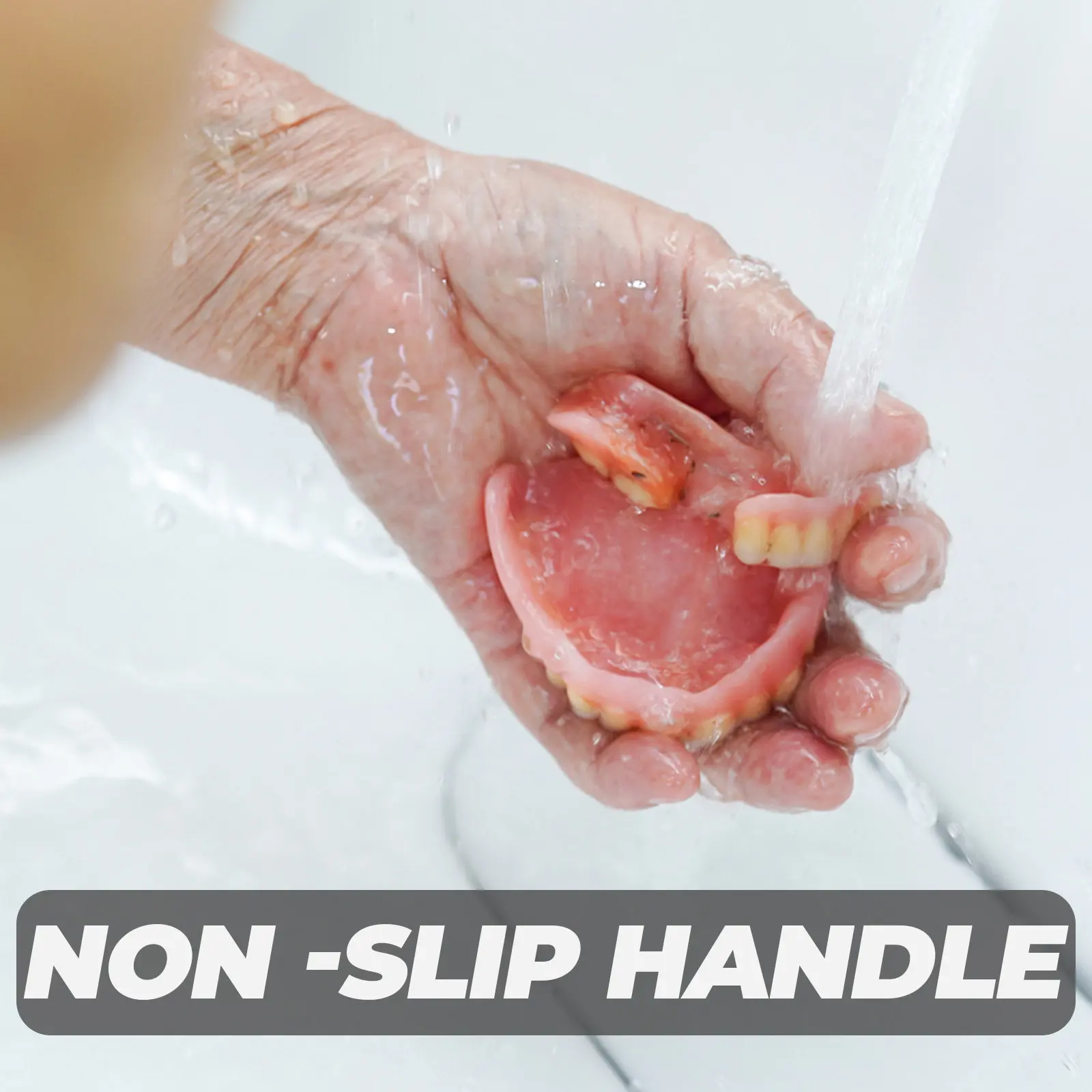 

Набор из 4 многофункциональных двусторонних мини-щеток для зубных протезов: экономичный и надежный инструмент для домашнего использования