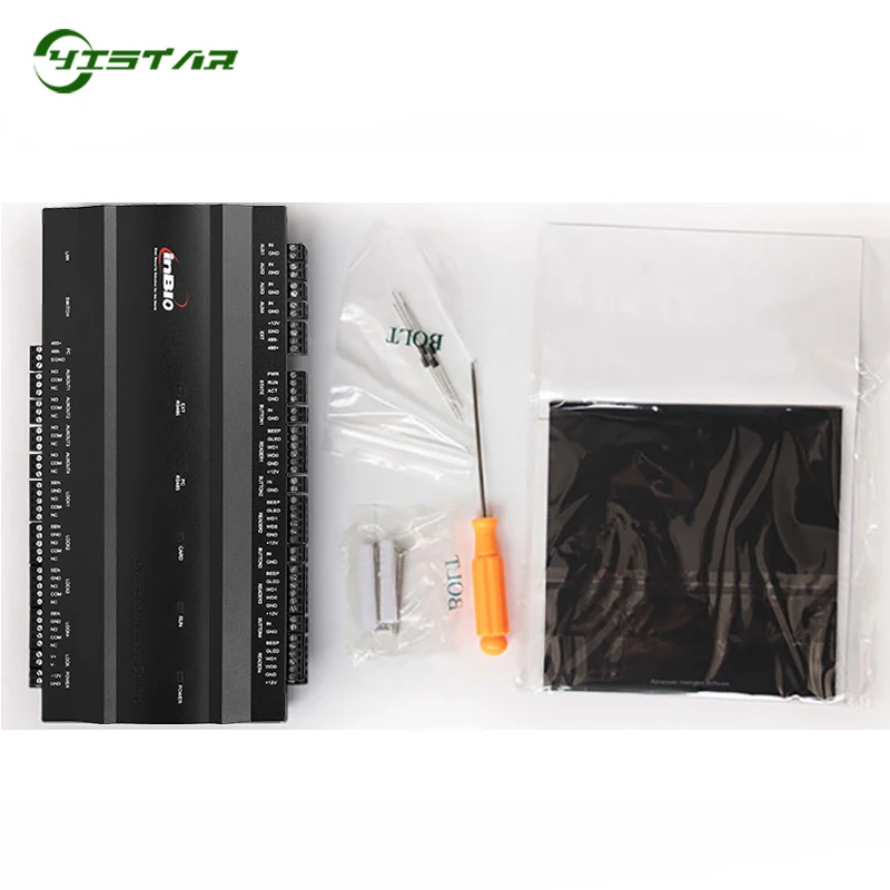 ZK Inbio460 Scheda di controllo accessi TCP/IP USB Sistema di controllo accessi con impronte digitali Connettività a 4 porte Prodotto di sicurezza biometrica