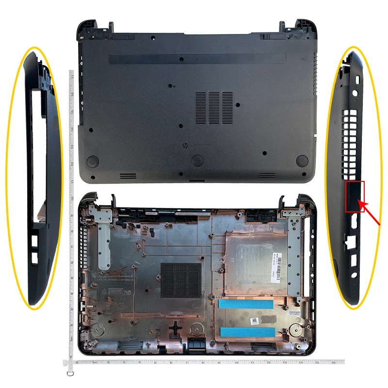 Suitable For HP Laptop 15-G 15-R 15-T 15-H 15-Z 245 250 256 N2815 Palm Pad Shell Bottom Shell Screen Shaft Cover Shell