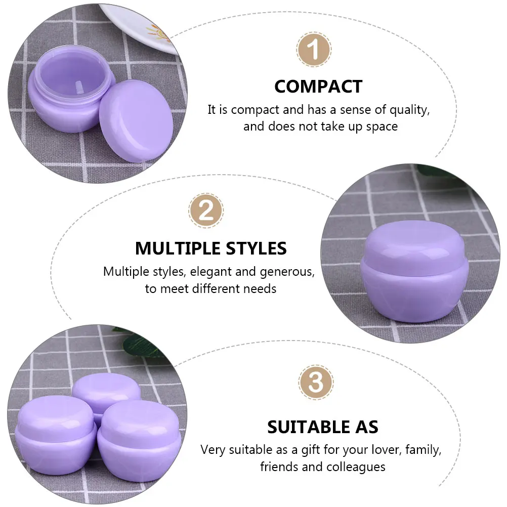 

15Pcs Mushroom Design Cream Jar 20G Cosmetics Packaging Containers Travel Lotion Balms Ointments Bottles Storage Case