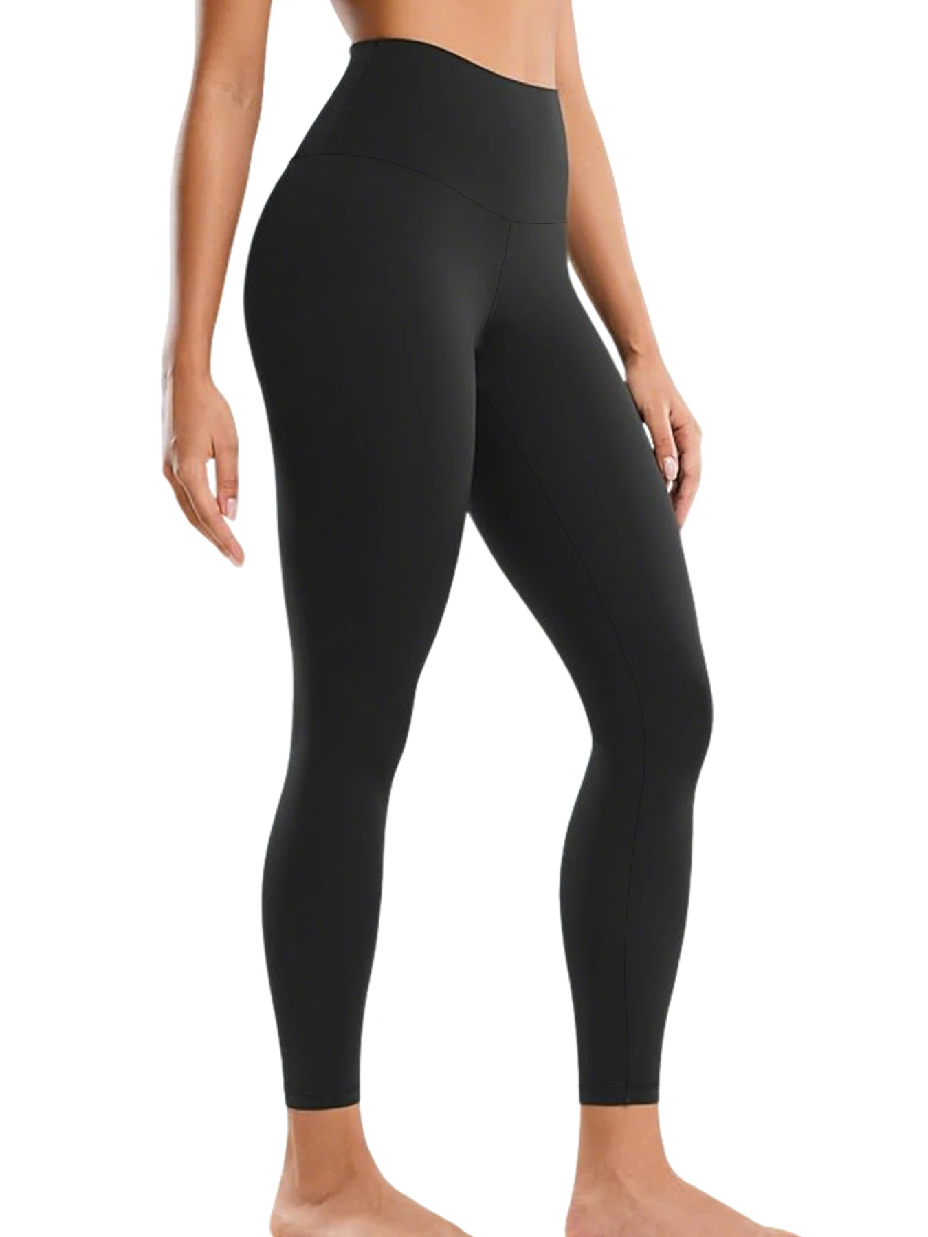 

Women's Super Soft Leggings High Waisted Tummy Control No See Through Workout Yoga Running Athletic Push Up Gym Fitness Leggings