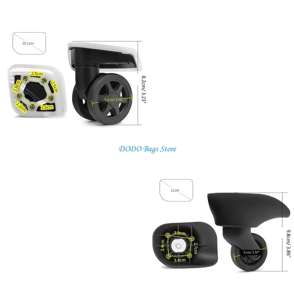 

Запасные колеса для багажа, ремонт колес, левые и правые поворотные колеса своими руками, удобный чемодан на колесиках, колеса