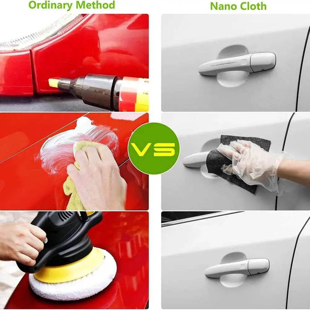 Car Accessories Car Scratch Remover Cloth Reusable Paint Repair Tool for Easy Paint Residue Removal 2 Pack Car Scratch Cleaner