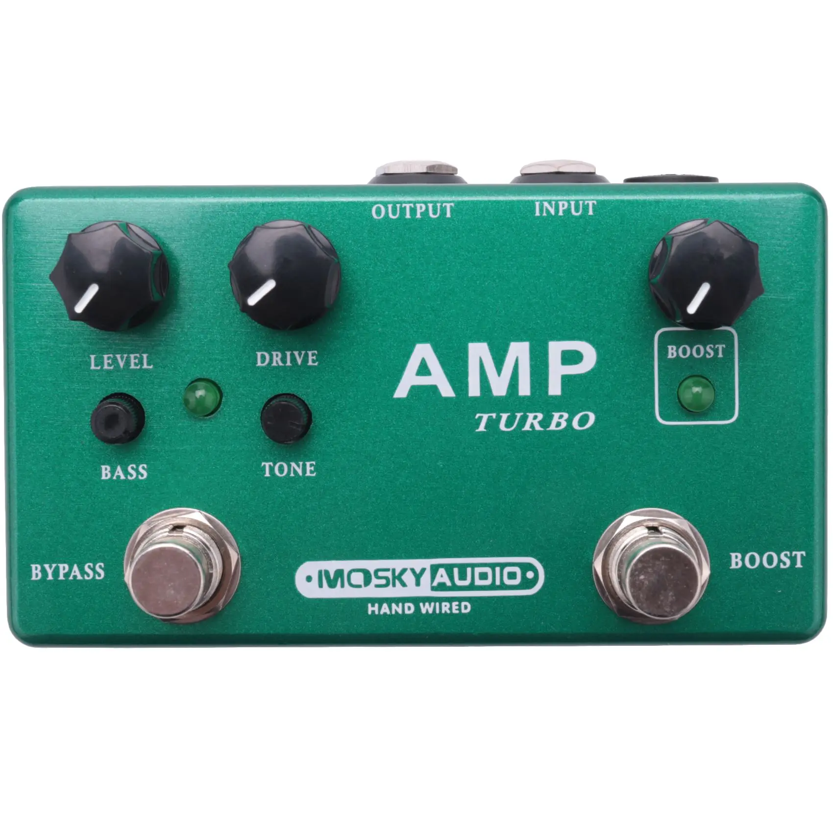 

Mosky Amp Turbo Guitar Effect Pedal 2 In 1 Boost Overdrive Effects True Bypass