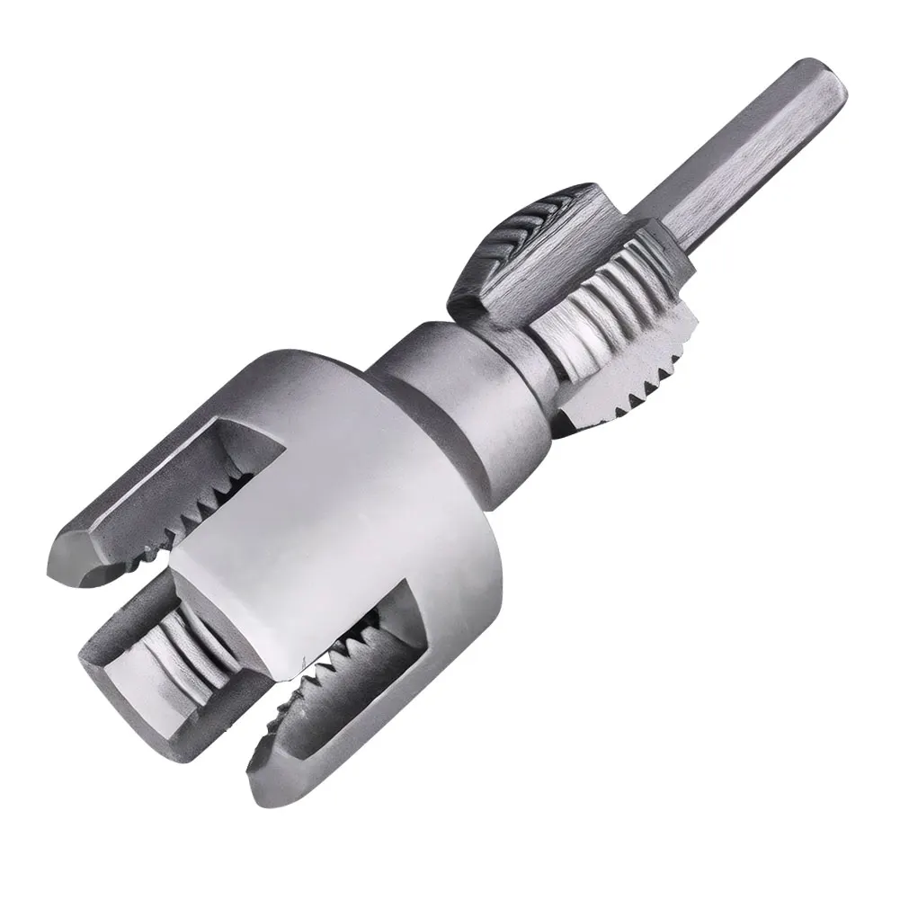 Integrated Internal & External Pipe Threading Tool Plastic Pipe Tap Die Set Pipe Thread Maker Tool for Cutting & Pipe Threader