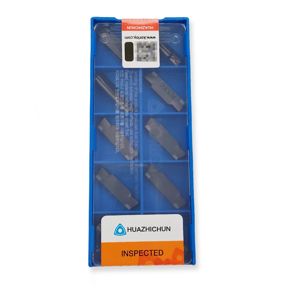 

HUAZHICHUN 10pcs MGMN300-M PC5300 Lathe Turning and Grooving Tool CNC Turning Tool Free shiping Carbide Turning Inserts