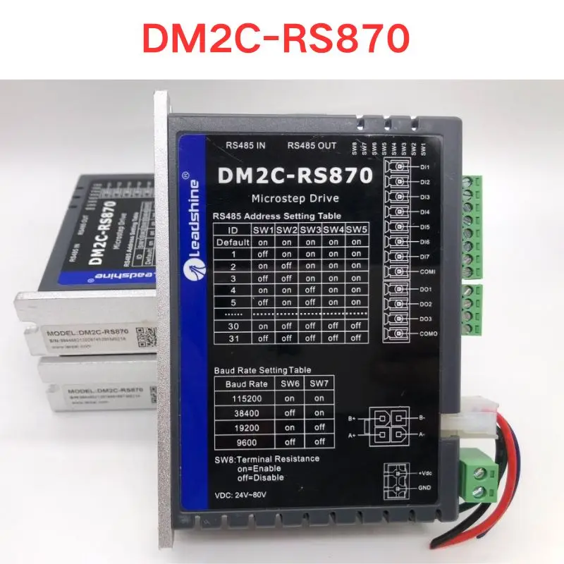 Segunda mão testado OK Stepper Driver, DM2C-RS870