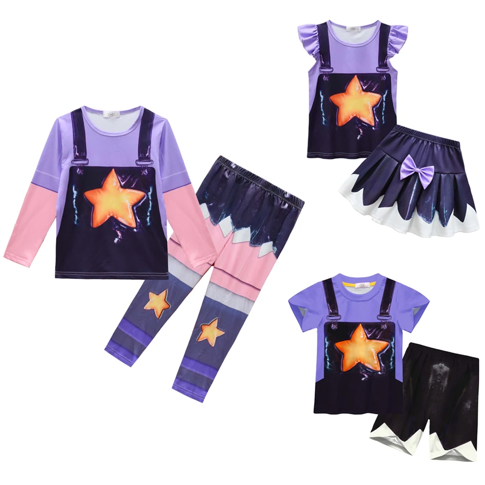 Ropa para Niñas 2026, Disfraces de Cosplay Bobi Time Lily Lovebraids, Pijamas Infantiles, Camiseta y Pantalones, Conjuntos para Niñas Pequeñas Lily