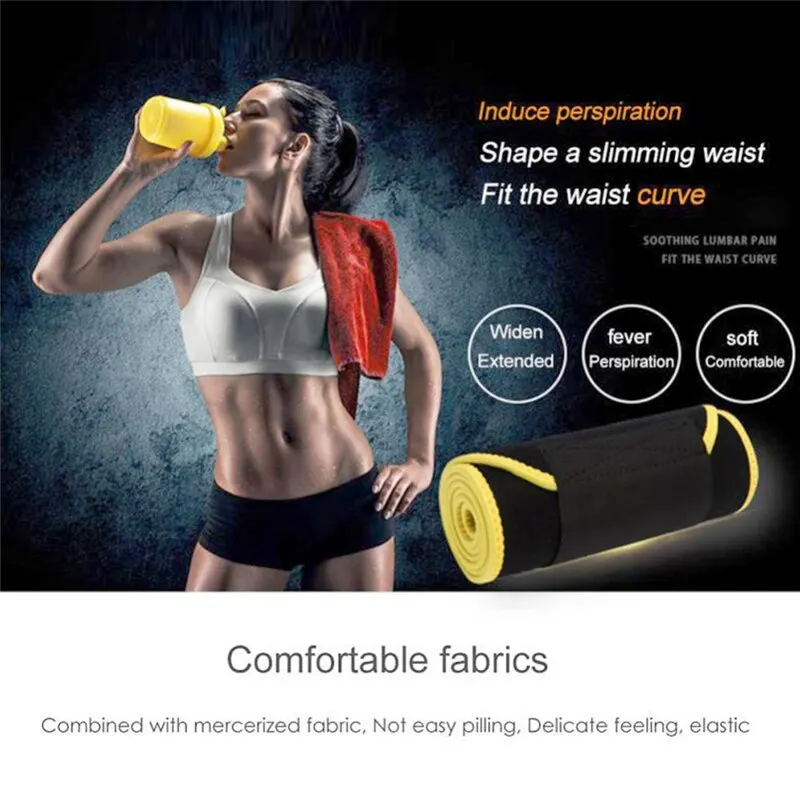 Women Slimming Belt Fitness Corset Waist Support Adjustable Sweat Waist Trimmer Trainer Body Shaper Gaine Ventre Lumbar Belt