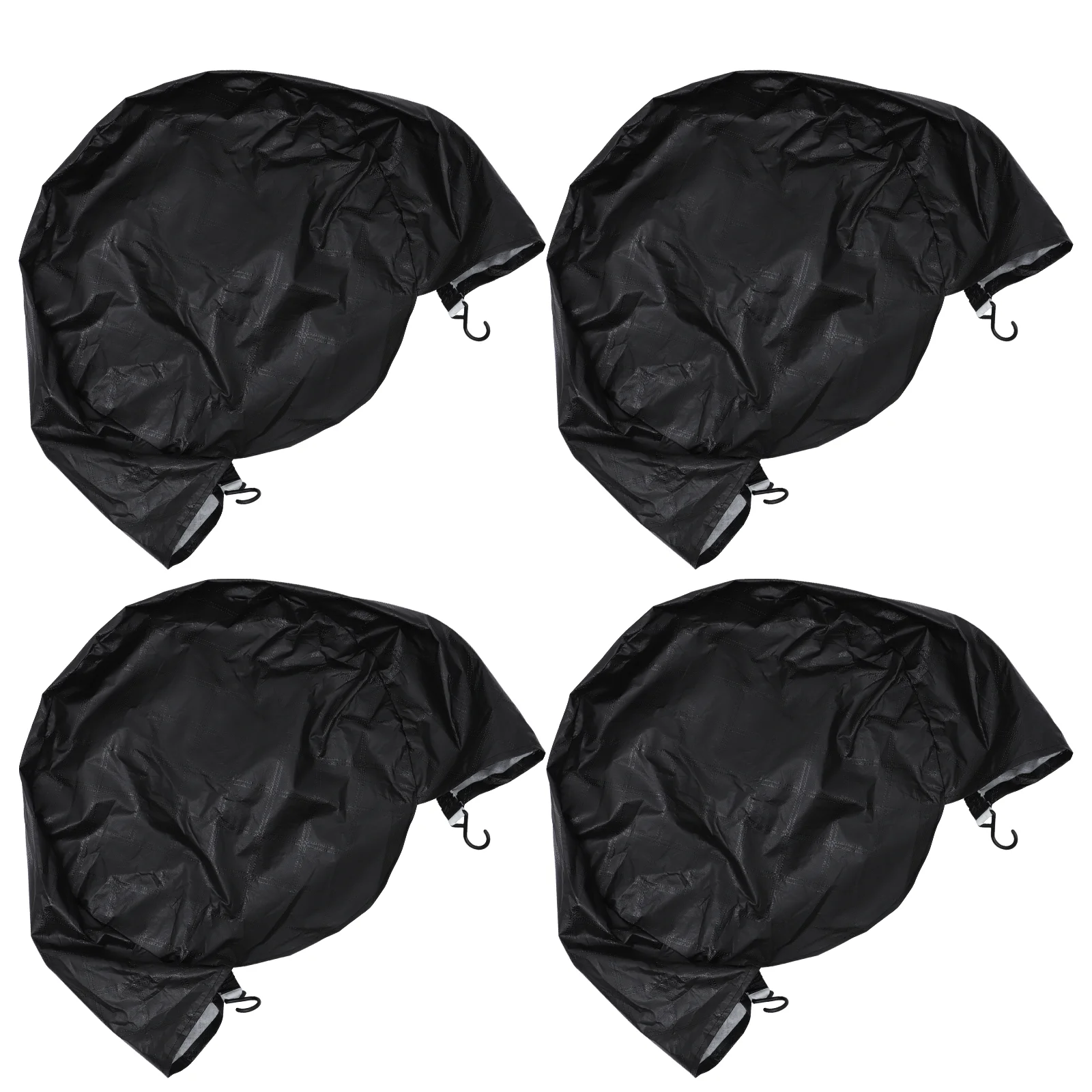 

4 Pcs Tire Covers for Trucks Wheel Dustproof Sun Protection Travel Car Tires