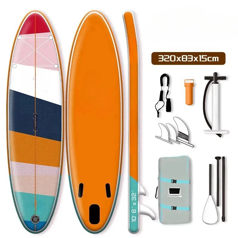 

Factory Wholesale Inflatable Unisex Board Yoga Fishing Outdoor Surfboard Blow up Standing Paddle Board