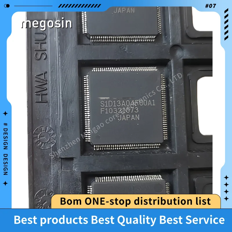 1PCS/LOT S1D13A04F00A100 S1D13A04F00A1 QFP128 Microcontroller chip