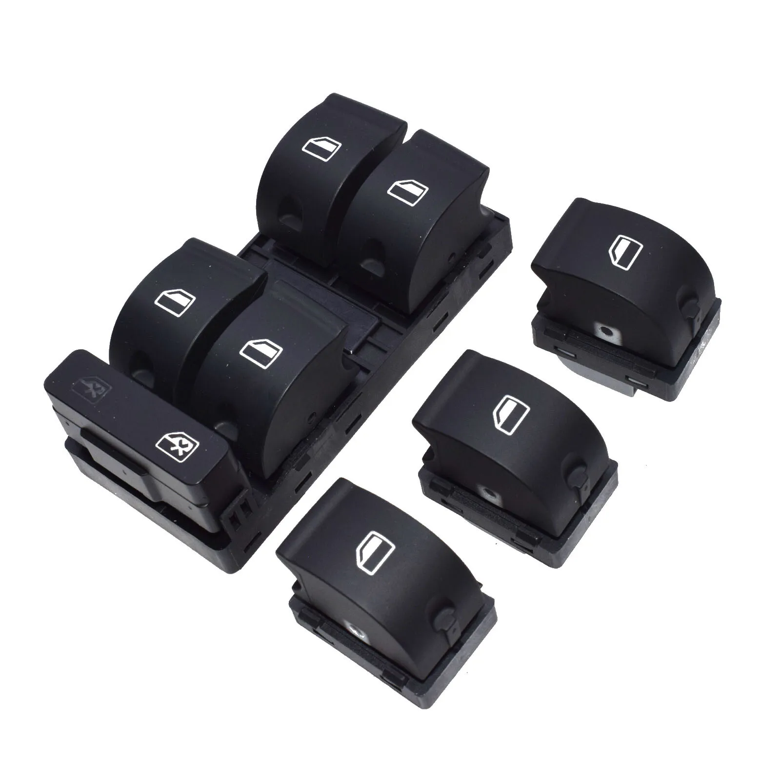 

8ED959851 Комплект из 4 предметов переключателя стеклоподъемника для Audi A4 2002-2008 гг.