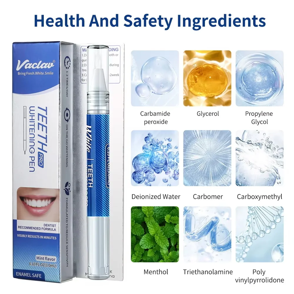 قلم تبييض الأسنان قلم تبييض الأسنان الأبيض المبهر قلم تبييض الأسنان الفوري أدوات العناية بصحة الأسنان #5