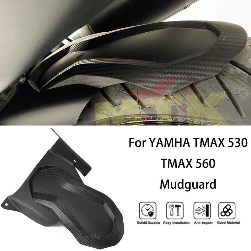 MTKRACING For YAMHA TMAX 530 17-19 TMAX 560 2021 Motorcycle Mud Fender Tire Wheel Hugger Splash Guard Cover