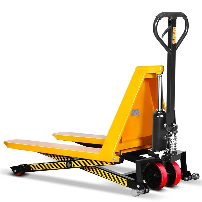 

JIN YANG HU High Lift Pallet Truck 1-тонный вилочный погрузчик Ручной ножничный подъемник для фабрики