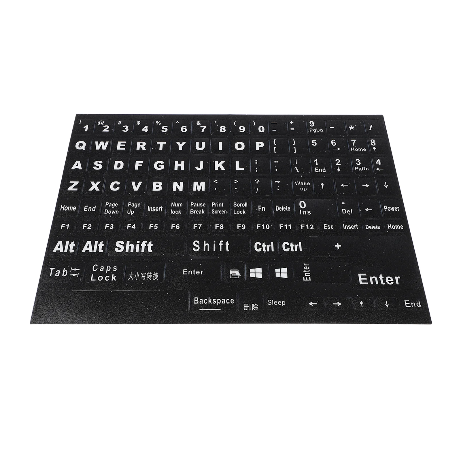 

Keyboard Stickers Computer English Qwerty Self Adhesive Small Letter Laptop Notebook PVC Protective Film Easy Apply Remove