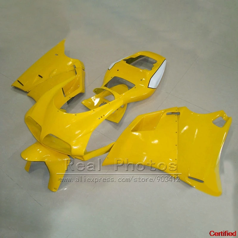 New Hot sale motorcycle fairing fit for Ducati 748 916 93-05 yellow fairings set 996 998 1993 1994-2005 DY11