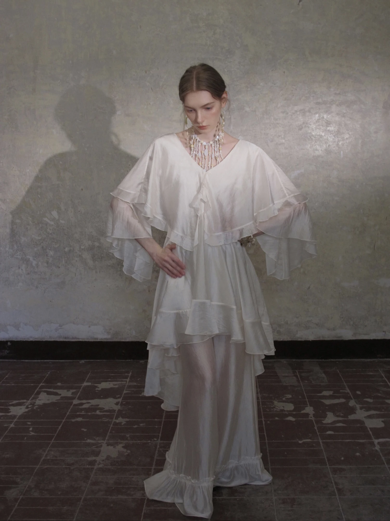 

Летний новый дышащий комплект Cariedo: топ-боди и брюки-палаццо из фатина для женщин, брендовая вечерняя одежда