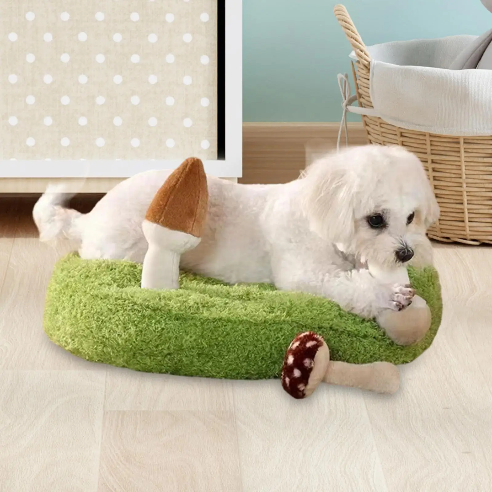 Cat Bed Cushion Anti Skid Bottom Comfortable Soft Pet Nesting Bed Pet Cushion Cat Cushion for Kitten Poodle Dogs Pomeranian