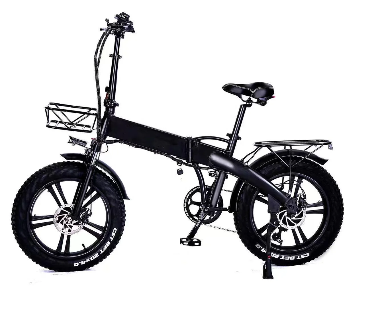 

20 inch fat wheel electric bike 250W/500W/750W remote foldable ebike