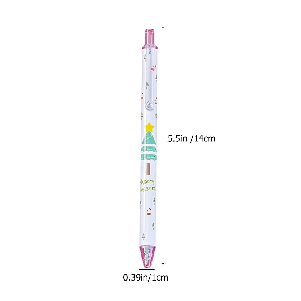 24-teiliger Weihnachts-Gelstift, das Geschenk für Studenten, Kugelschreiber, Preis, niedliche Stifte aus Kunststoff für Mädchen, Arbeits- und