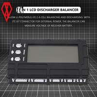 AX83-3 In 1 LCD RC Battery Discharger Balancer Meter Tester For 2-6S Lipo Li-Fe Battery Voltage Meter