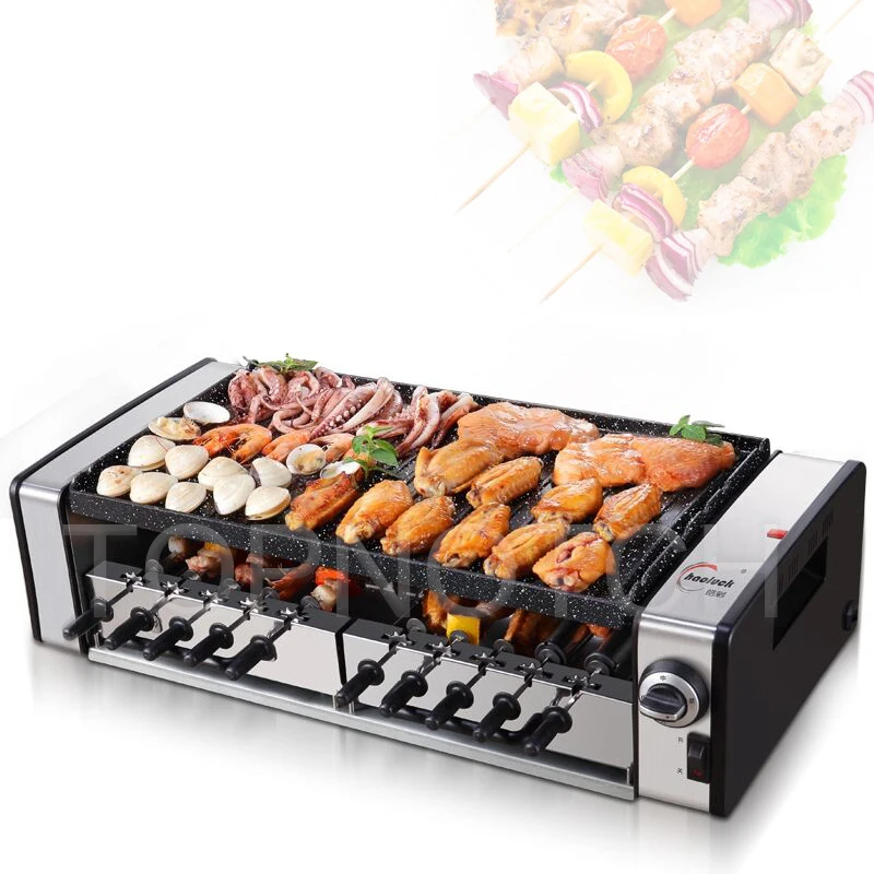 Smokeless Griddles Pan Barbecue Electric Bbq Grills