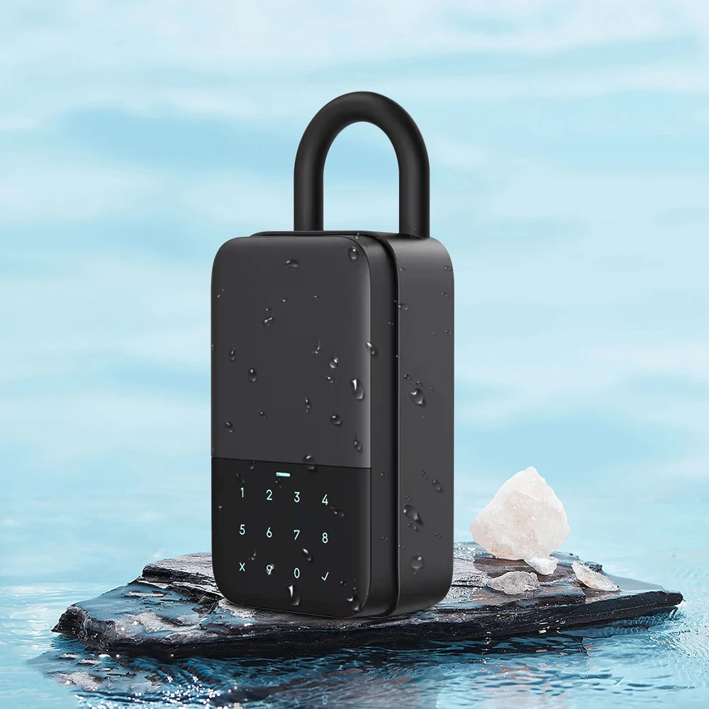 Eseye Waterproof Safe Ttlock Code Combination Storage Smart Key Box for House Key Storage