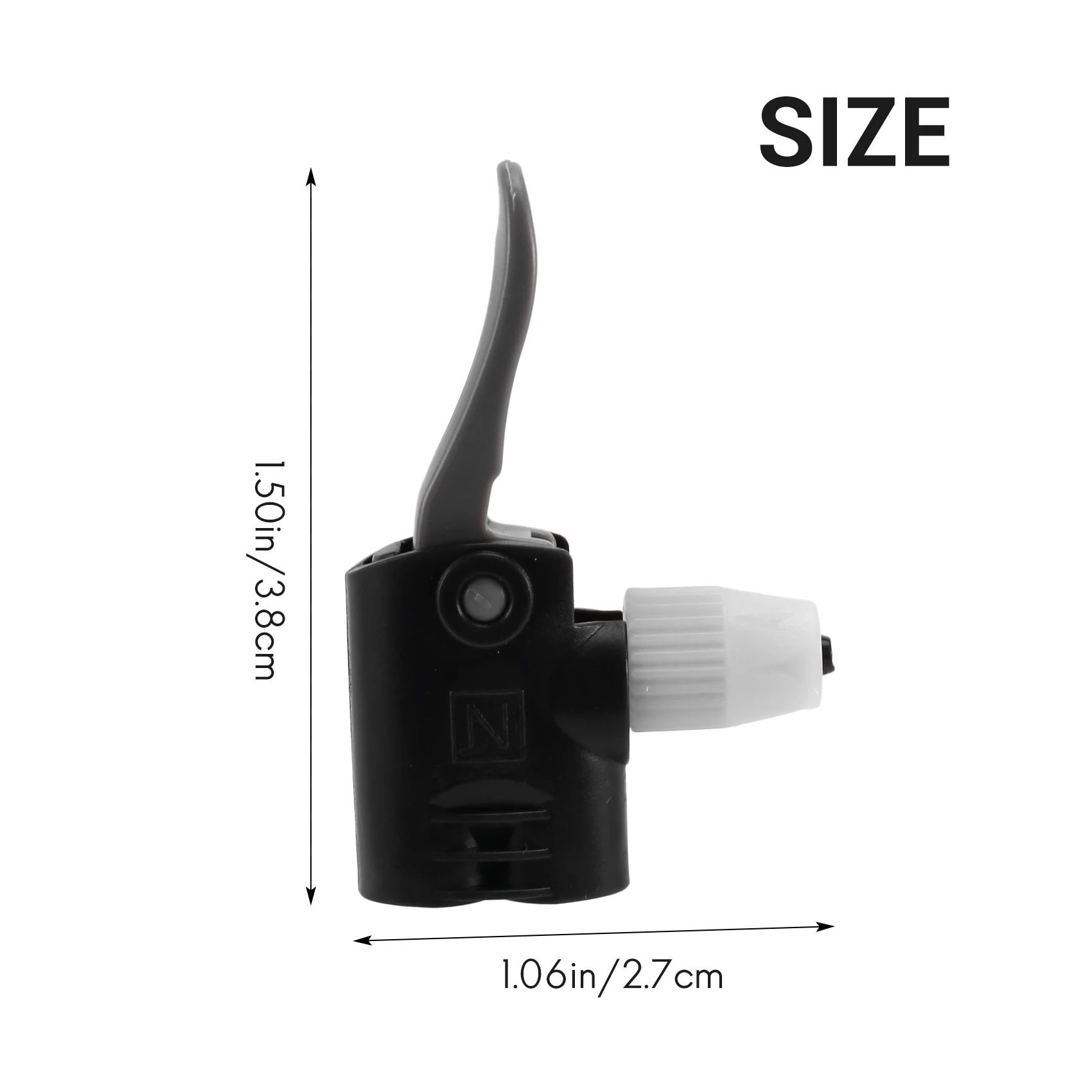 Fiets Fiets Dual Head Pomp Nozzle Ventiel Connector Slang Adapter Pomponderdelen