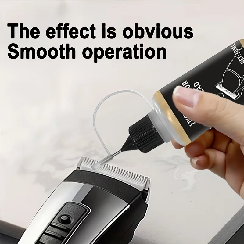 زيوت التشحيم الاحترافية لقص الشعر |   مناسبة للمقص والقادين والقصاصات الكهربائية، تمنع الشيخوخة والأكسدة، 30 مل