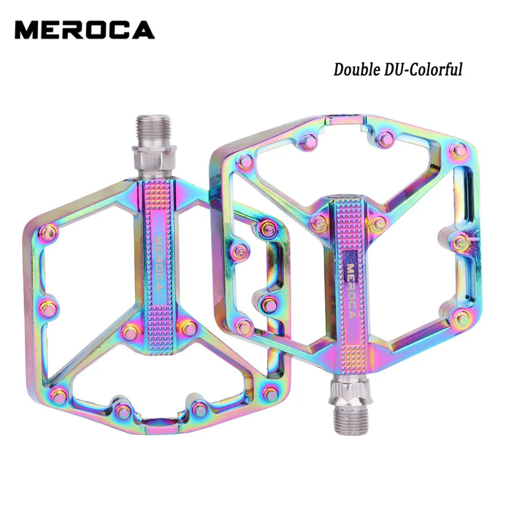 Ultralichte fiets kleurrijke pedalen afgedicht lager aluminium fietsen antislip mountainbike racefiets pedalen accessoires