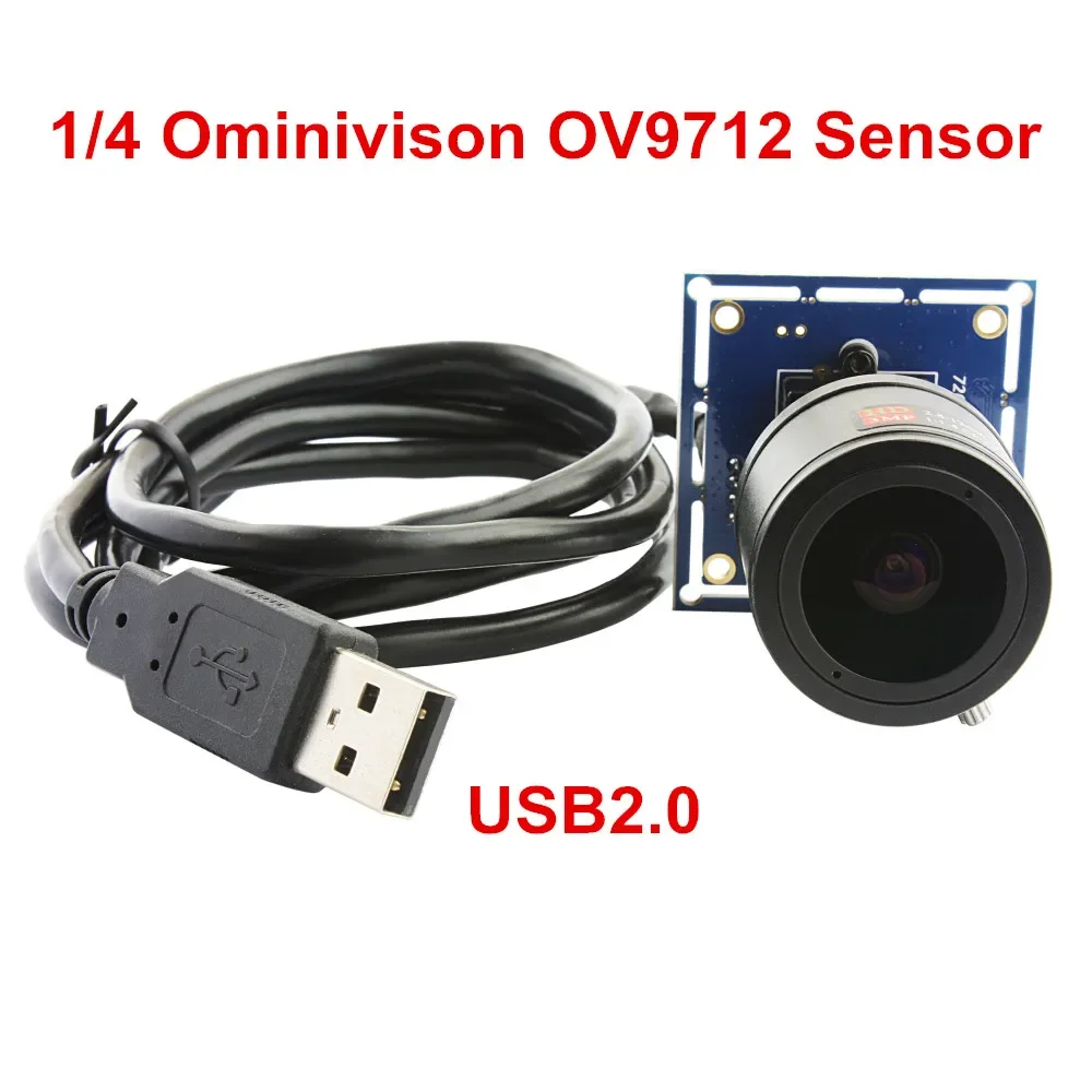 Best Seller ELP Mini USB Camera Zoom 2.8-12mm Varifocal Lens 30fps 720P HD Color Sensor Manual Focus PC Webcam For Medical