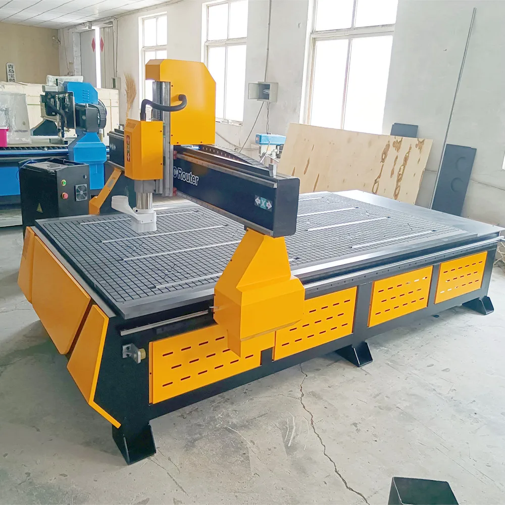 Easy Operate 4x8 Feet Wood CNC Router Price with Low Noise 1325 1530 2040 CNC Milling Machine For Wood/MDF/Aluminum/Stone