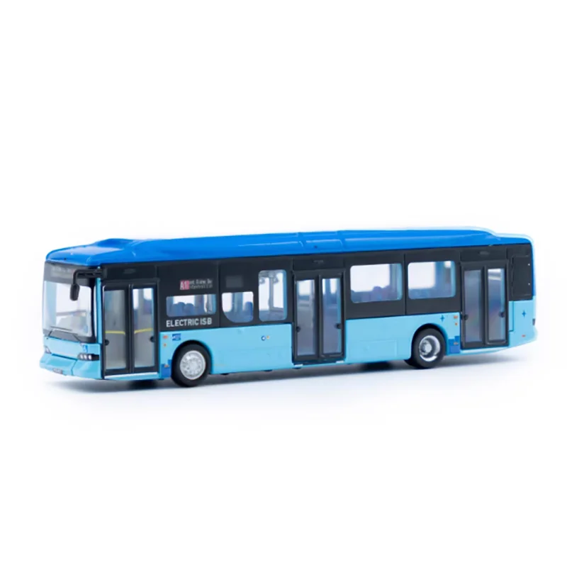 1/120 حافلة هونج كونج عبر الحدود اتصال مباشر بين قوانغدونغ وهونغ كونغ/سنغافورة B12A03 eBUS نموذج سبيكة هدية