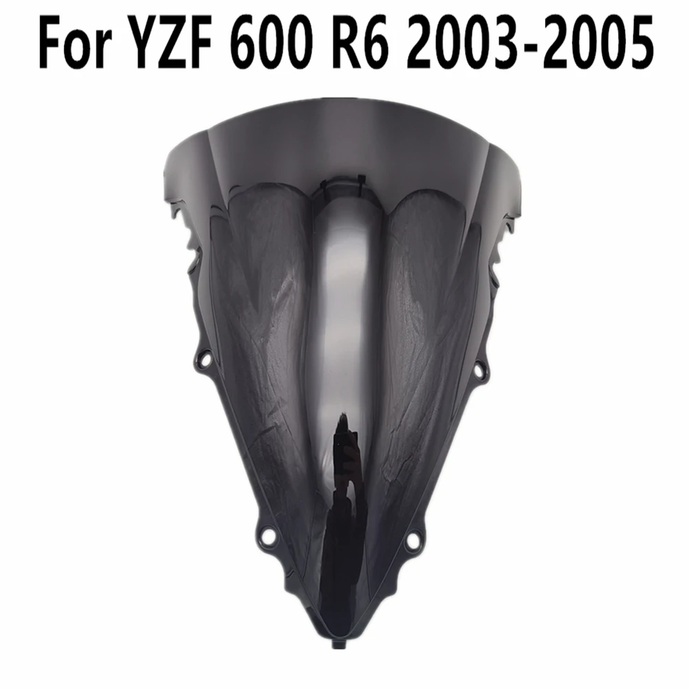 

For Yamaha R6 636 2003-2004-2005 Fit YZF 600 Wind Deflectore Windshield Convention Black Clear Windscreen