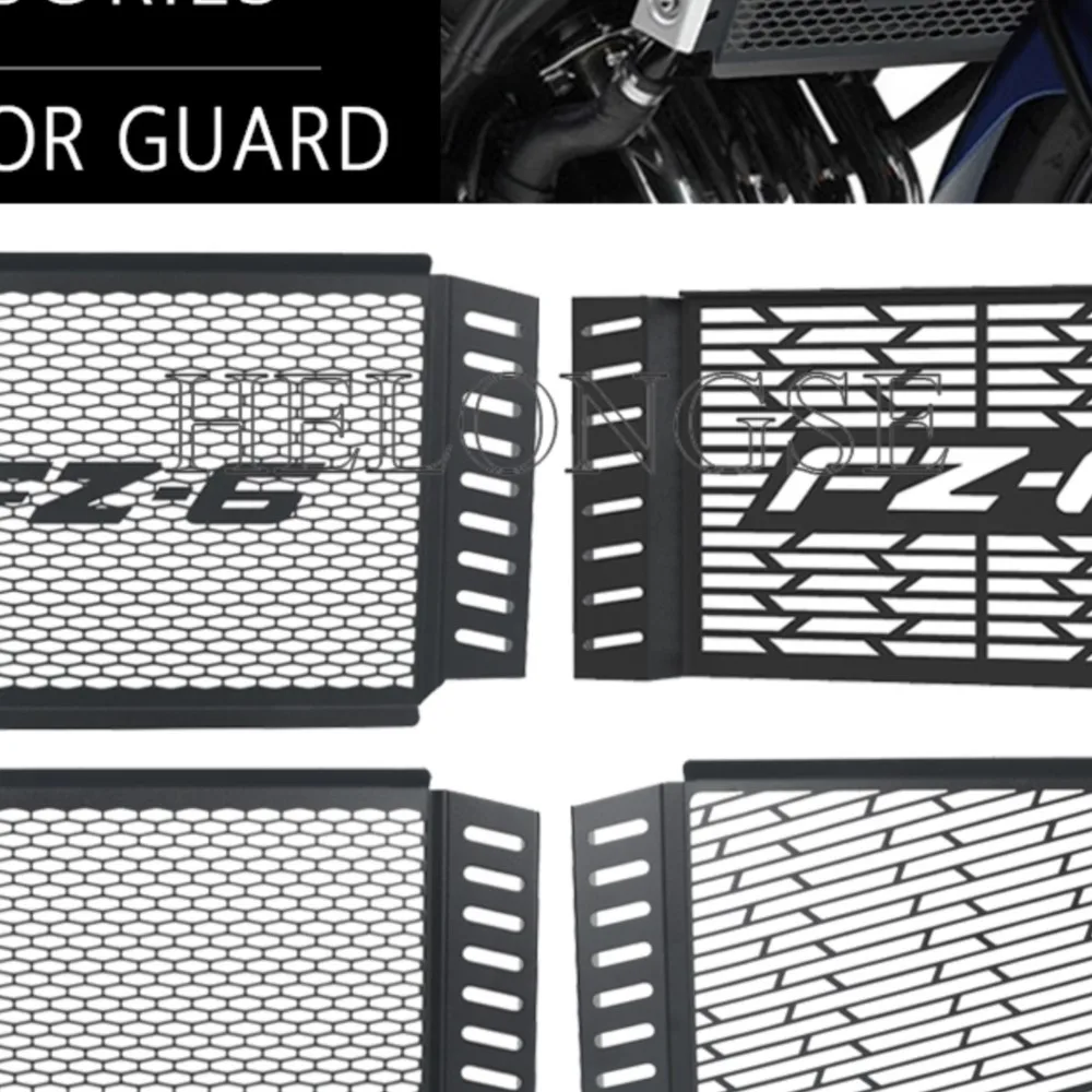 

FZ6N FZ6 S/N FAZER600 FZ600 FZ 600 2004~2010 For Yamaha FZ6 FAZER 600 FZ6S Motorcycle Accessories Radiator Grille Guard Cover