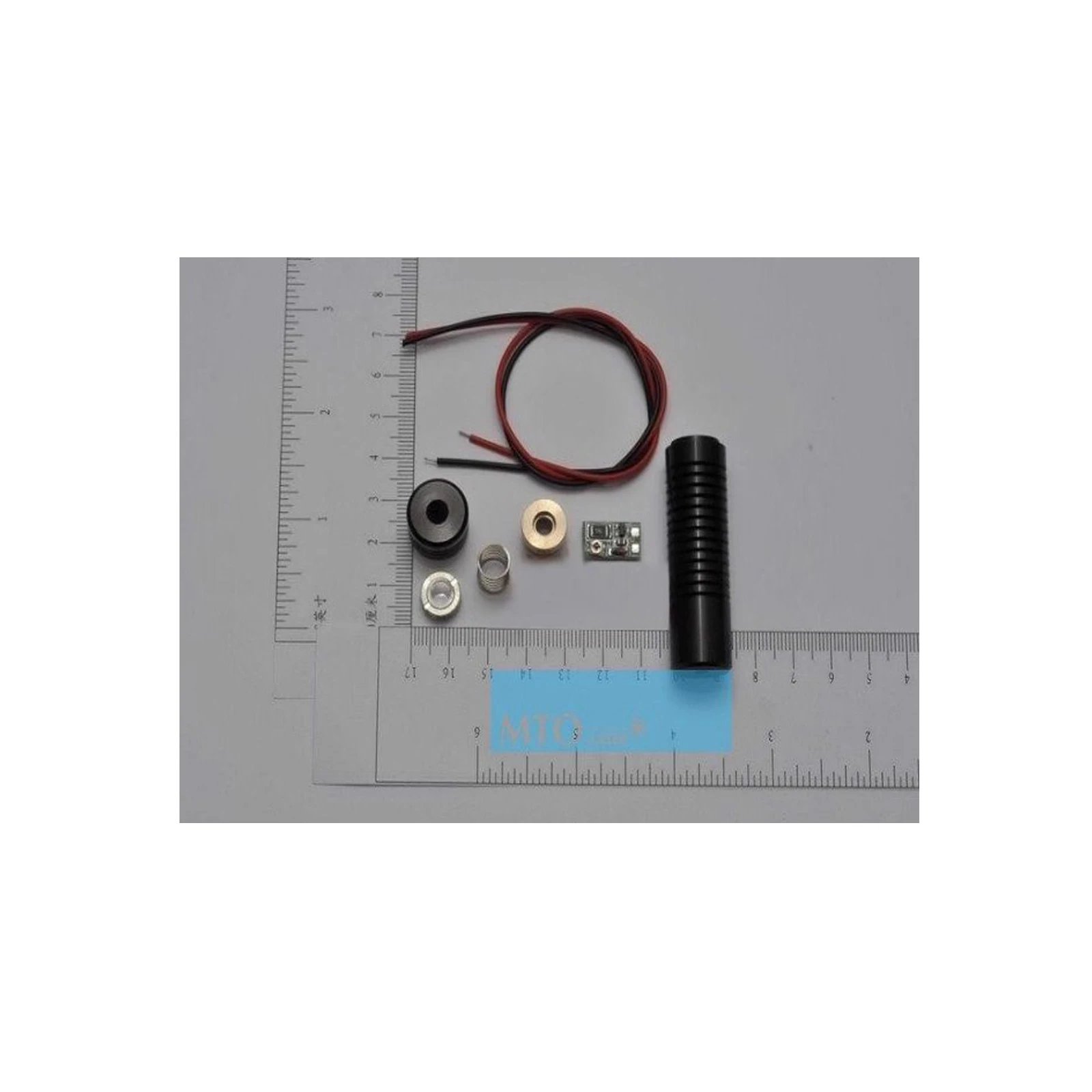 

Blue Violet Light/Red Light MTO Module Hardware Appearance 16*68mm 5.6mm Laser Module DIY Kit (set of 8 pieces) DIY Laser