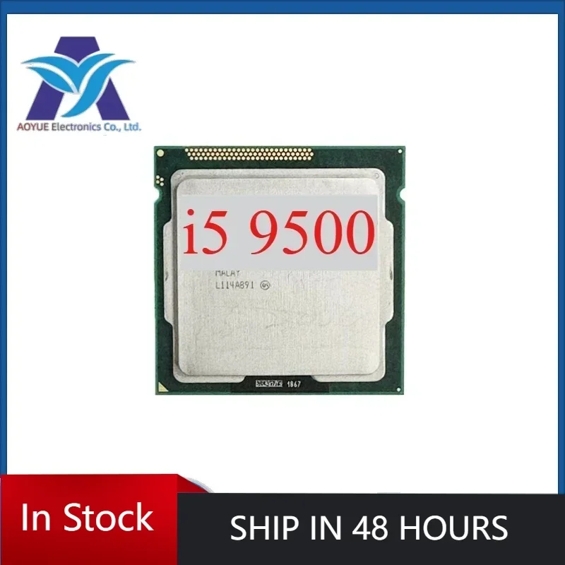 1pcs/lot perfect test Core i5-9500 i5 9500 3.0GHz Six-Core Six-Thread CPU 65W 9M Processor LGA 1151