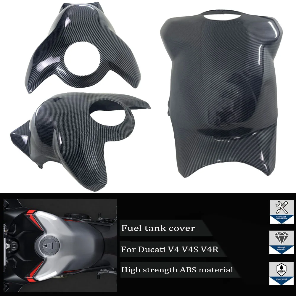 

Suitable for Ducati Panigale V4 V4S V4R 2018 2019 2020 2021 2022 Motorcycle high quality ABS fuel tank cap protective cover