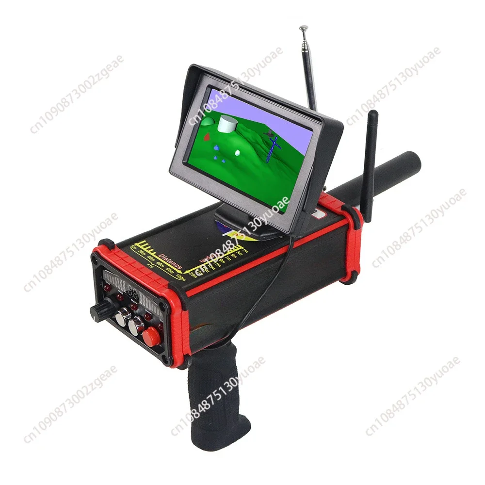 GR-1000 Plus Gold Detector Long Range Treasure Hunter Gold Finder Metal Detector with Screen