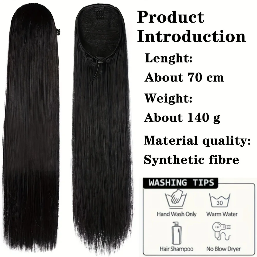 Thumbnail 3 - #78 Latest Synthetic Drawstring Ponytails Offers